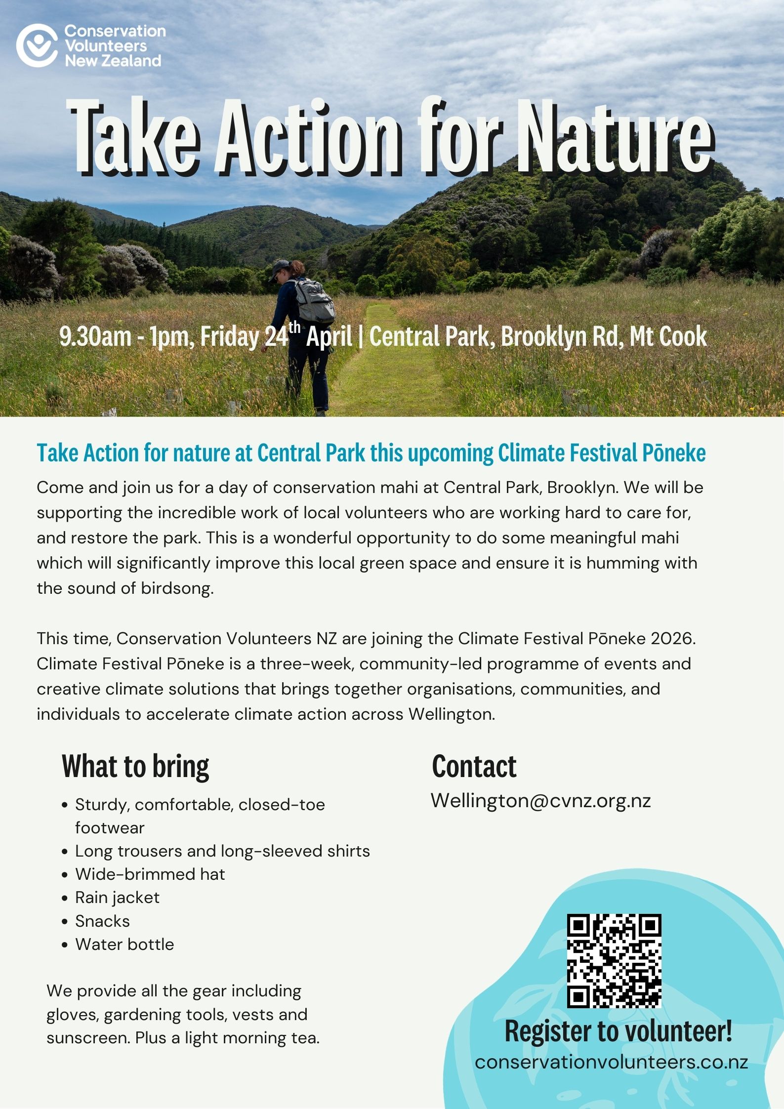 Poster with Event Details